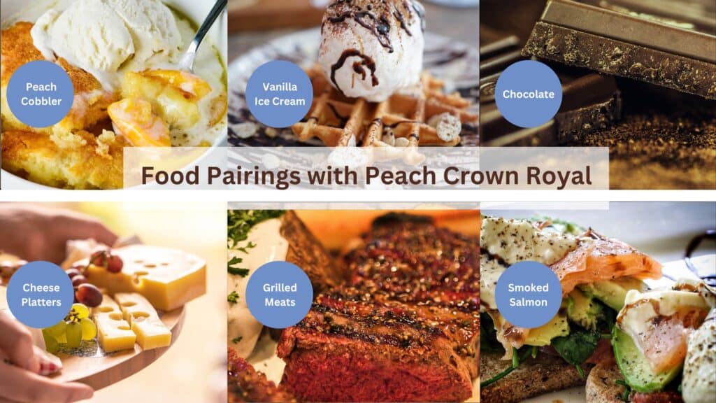  Food Pairing with Peach Crown Royal