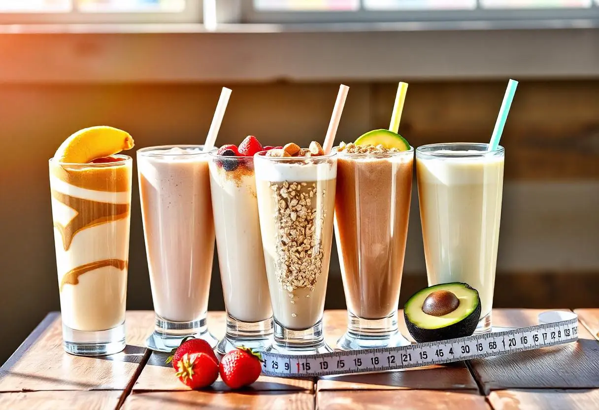 healthy milkshakes for weight gain: