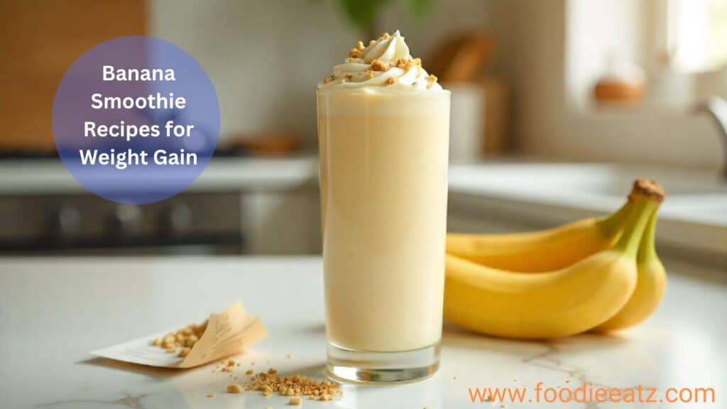 Banana Smoothie Recipes for Weight Gain