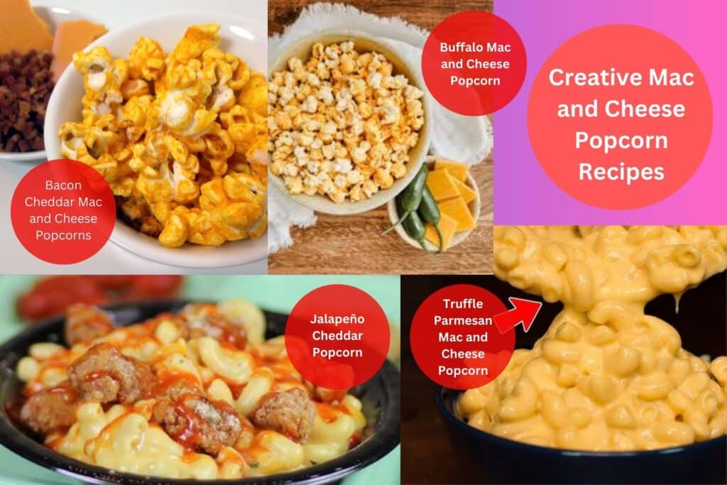 Creative Mac and Cheese Popcorn Recipes Delicious Mac and Cheese Popcorn: Easy Snack Recipe