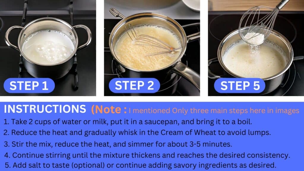 How to Make Cream of Wheat Recipe