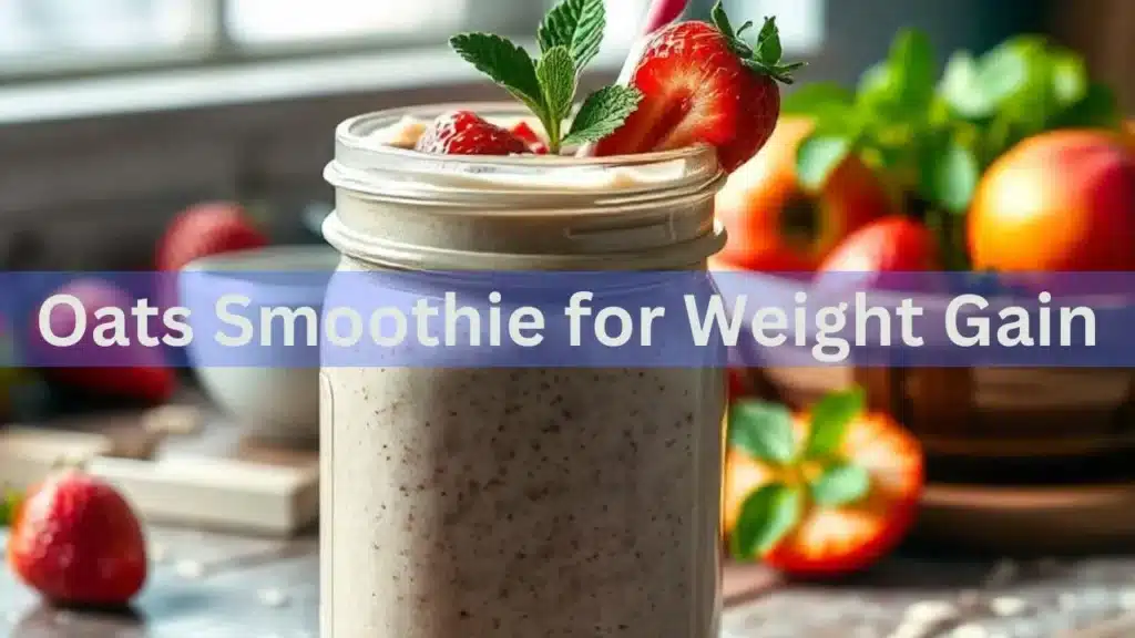 Oats Smoothie for Weight Gain