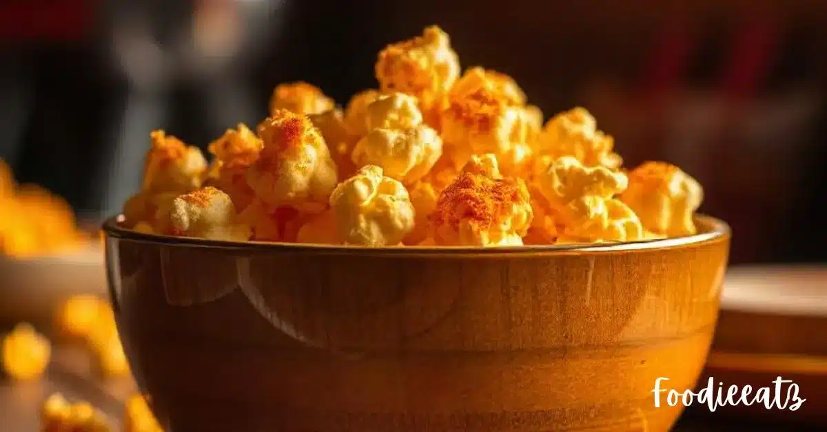 Gourmet cheese pop corn